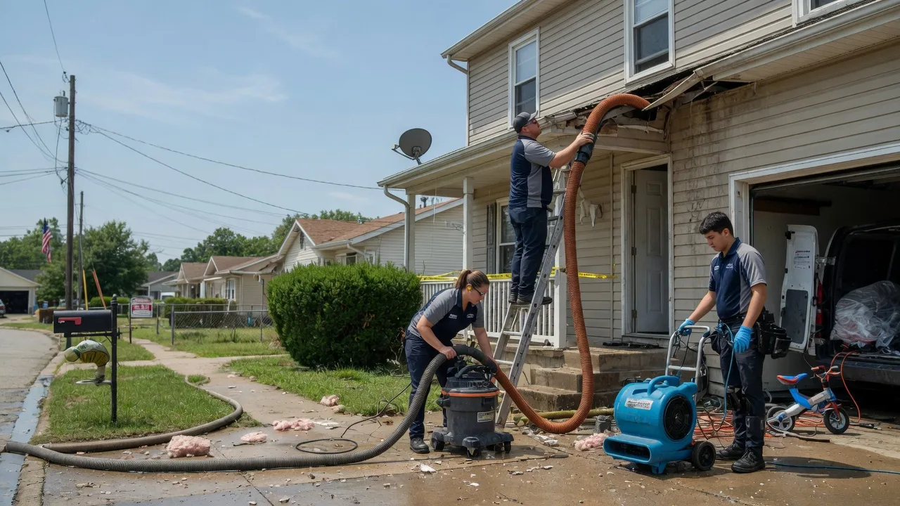 Water Damage Restoration in Maize, KS near me
